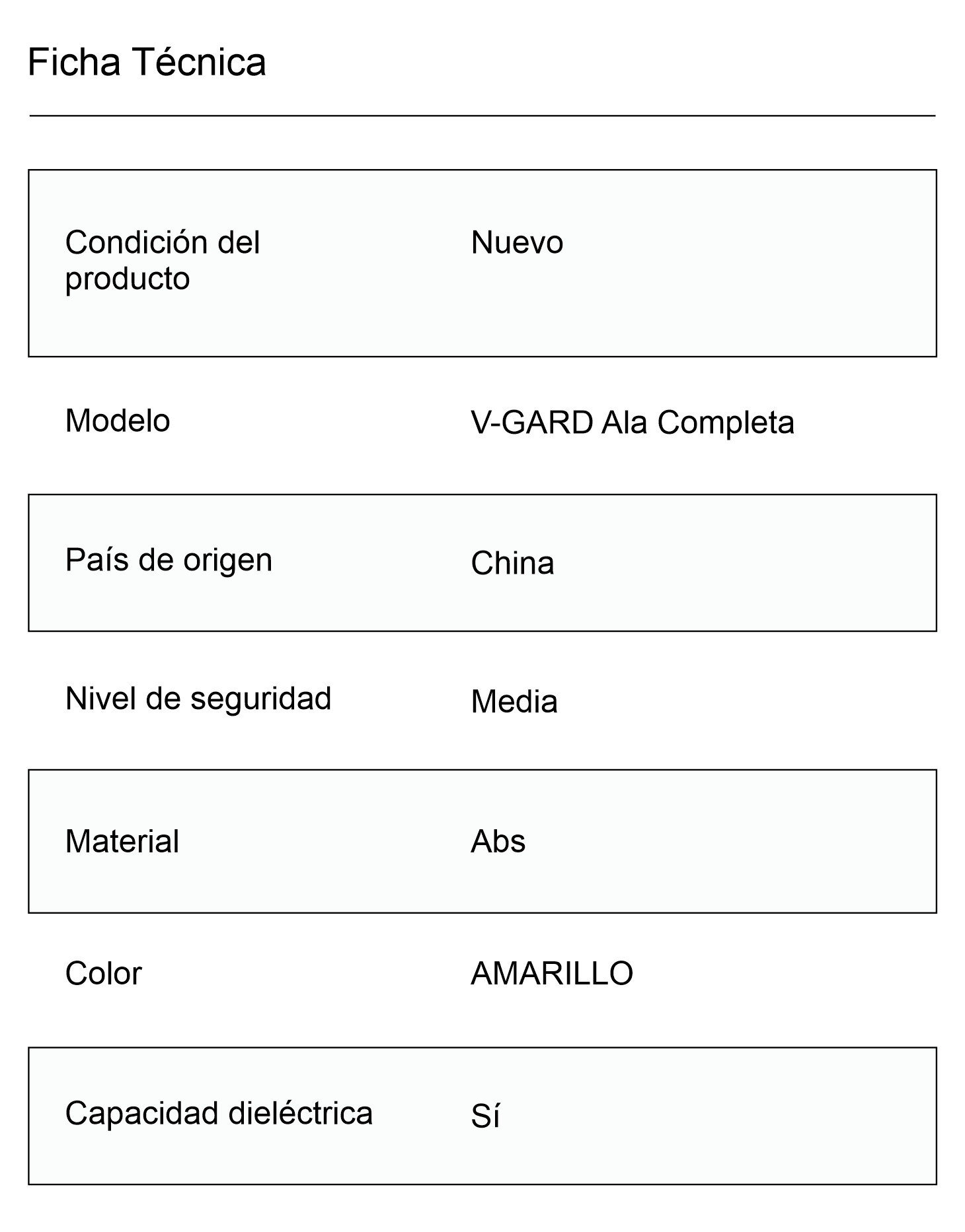 Casco Industrial V-Gard